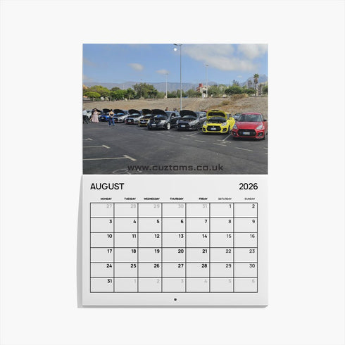 2026 Suzuki Calendar