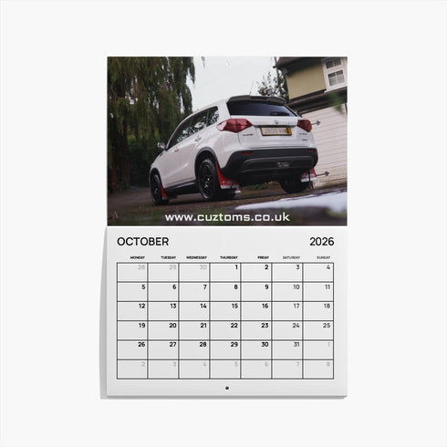 2026 Suzuki Calendar