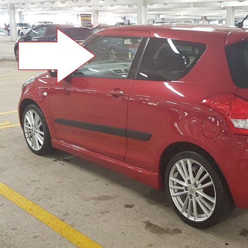 Suzuki Swift NZ Front Door Glass Window * 2011-2017 * 3 Door * NSF