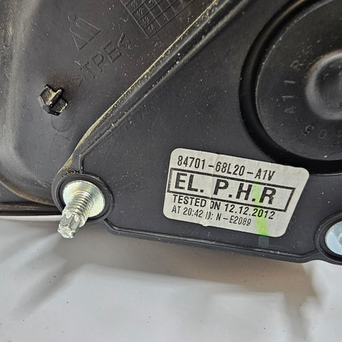 Suzuki Swift Sport SZ-R ZC32S OS Wing Mirror Power Fold * 84701-68L20-A1V * 0205 *