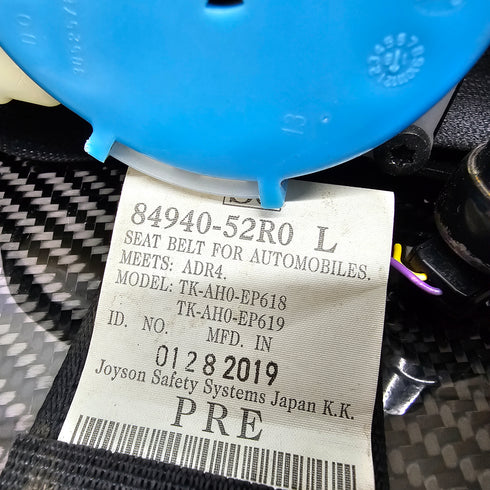 Suzuki Swift Front Seat Belts * 2017-2022 * 84940-52R0 * 84920-52R0 *