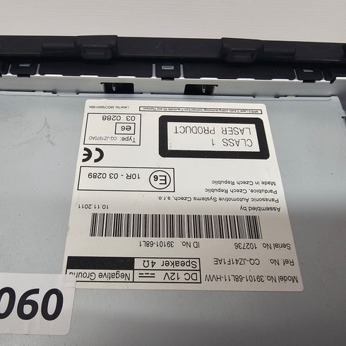 Suzuki Swift NZ / Sport ZC32 Audio Head Unit - 39101-68L11