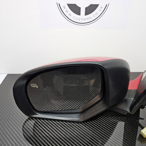 Suzuki Swift Sport ZC32S NS Wing Mirror Power Fold * 84702-68L20-ZRK * 0250 *