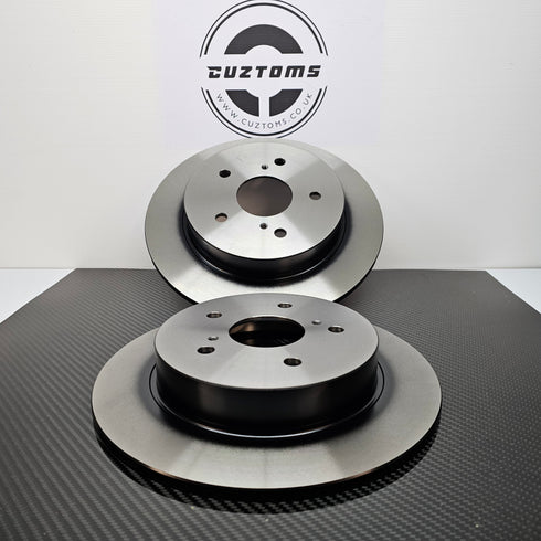 Rear Brake Discs Suzuki Swift Sport ZC31S * 278mm * TRW *
