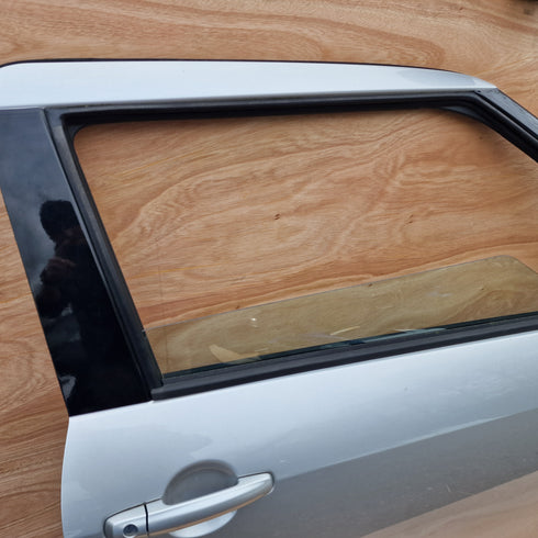 Suzuki Swift Offside Door * Silky Silver ZCC * 2010-2017 * Bare Door *