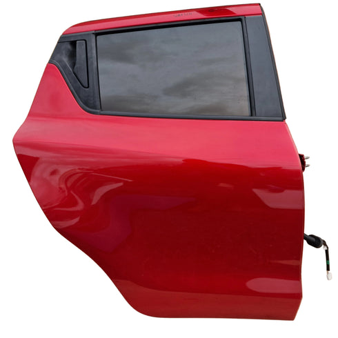 Suzuki Swift OFFSIDE REAR Door * RED ZWP * 2017-2023 * Bare Door *