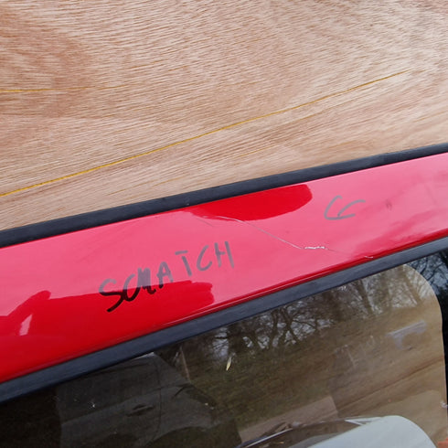 Suzuki Swift OFFSIDE REAR Door * RED ZWP * 2017-2023 * Bare Door *