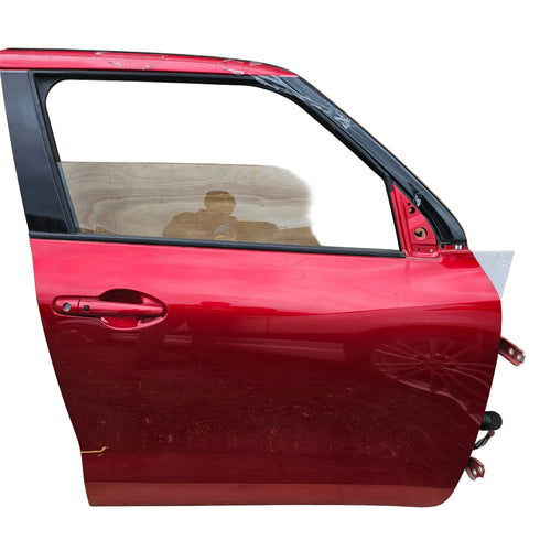 Suzuki Swift AZ OFFSIDE FRONT Door * RED ZWP * 2017-2023 *