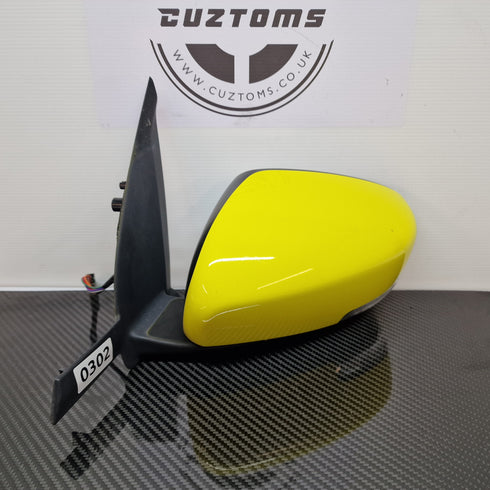 Suzuki Swift Wing Mirror * Nearside * Yellow * 84720-52R00 * 0302