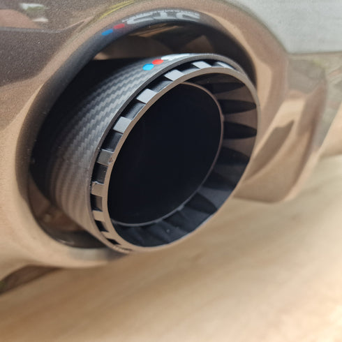 Carbon Fibre Exhaust Tips (PAIR) <br> Suzuki Swift Sport ZC32S <br> 2011-2017