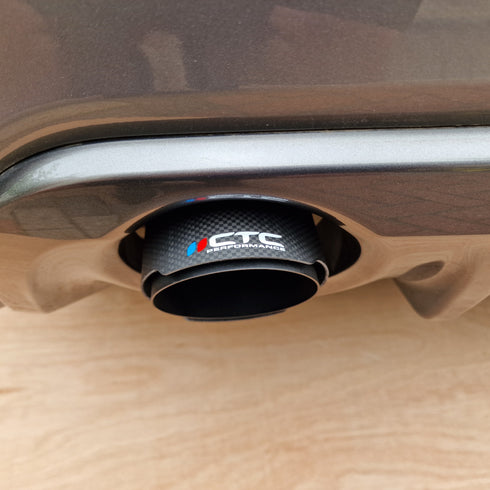 Carbon Fibre Exhaust Tips (PAIR) <br> Suzuki Swift Sport ZC32S <br> 2011-2017