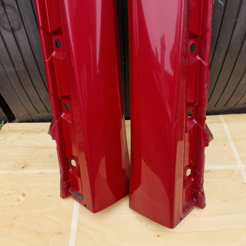Suzuki Swift Sport ZC32S Side Skirts * ABLAZE RED ZRK * PAIR * 0249 0250
