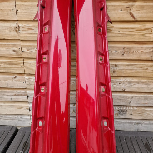 Suzuki Swift Sport ZC32S Side Skirts * ABLAZE RED ZRK * PAIR * 0228 0229