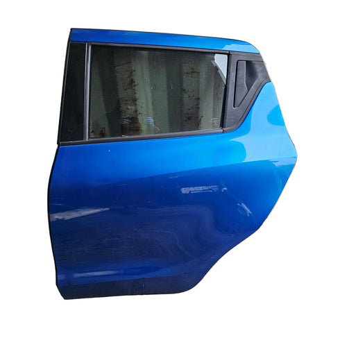 Suzuki Swift NEARSIDE REAR Door * BLUE ZWG * 2017-2023 * Bare Door *