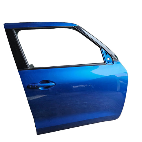 Suzuki Swift OFFSIDE FRONT Door * BLUE ZWG * 2017-2023 * Bare Door *