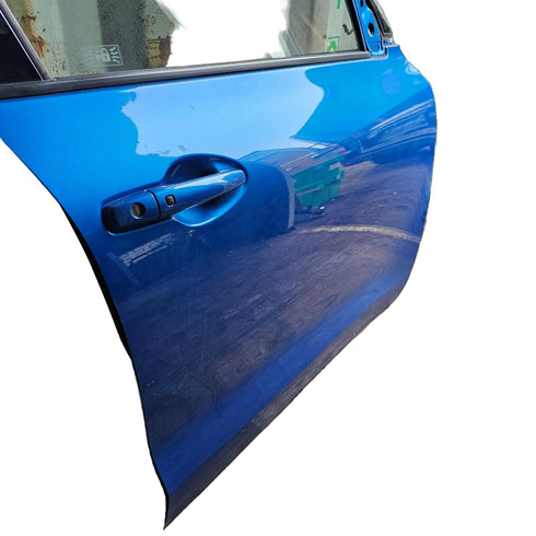 Suzuki Swift OFFSIDE FRONT Door * BLUE ZWG * 2017-2023 * Bare Door *