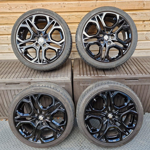 Suzuki Swift Sport ZC33S Alloy Wheels & Tyres 195/45/17