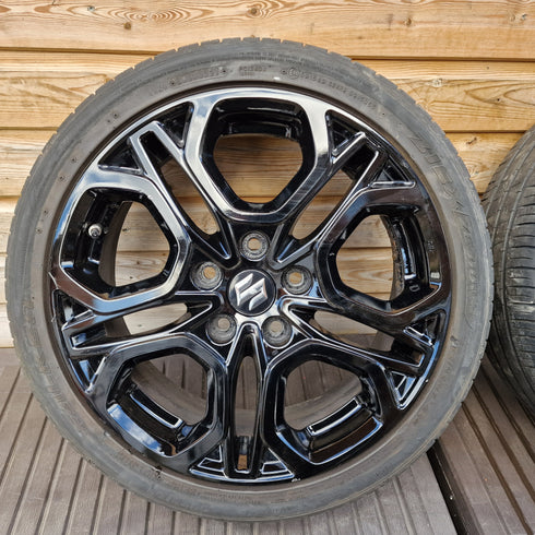 Suzuki Swift Sport ZC33S Alloy Wheels & Tyres 195/45/17