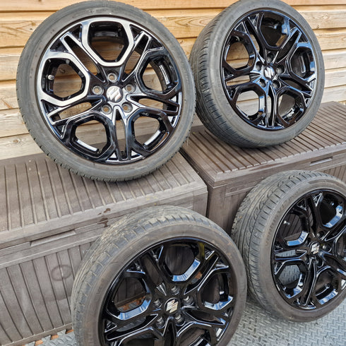 Suzuki Swift Sport ZC33S Alloy Wheels & Tyres 195/45/17