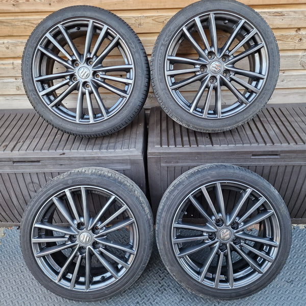 Suzuki Swift Sport ZC32S Alloy Wheels & Tyres 195/45/17