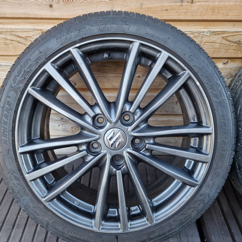 Suzuki Swift Sport ZC32S Alloy Wheels & Tyres 195/45/17