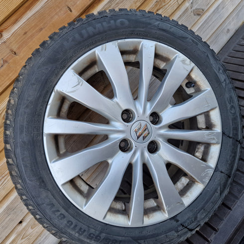 Suzuki Swift ZC72S Alloy Wheels & Tyres 185/55/16