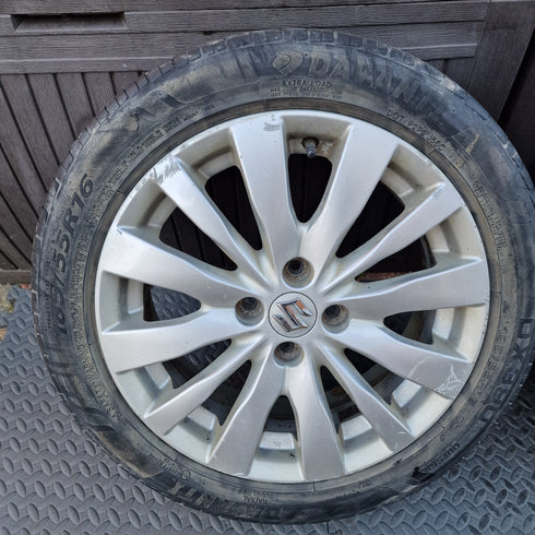 Suzuki Swift ZC72S Alloy Wheels & Tyres 185/55/16