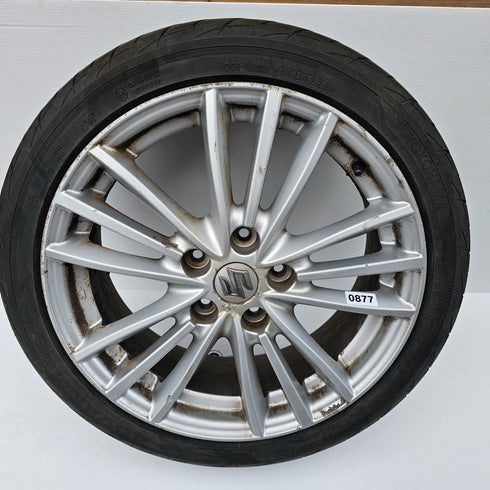 Suzuki Swift Sport ZC32S Single Alloy Wheel & Tyre 195/45/17 * 0877