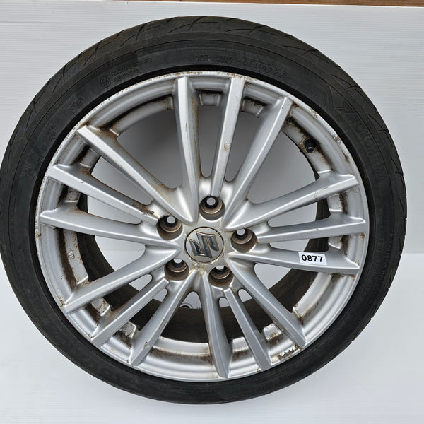 Suzuki Swift Sport ZC32S Single Alloy Wheel & Tyre 195/45/17 * 0877