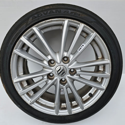 Suzuki Swift Sport ZC32S Single Alloy Wheel & Tyre 195/45/17 * 0878