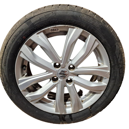 Suzuki Swift NZ Single Alloy Wheel & Tyre 185/55/16 * 0867