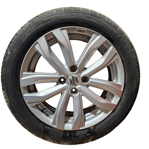 Suzuki Swift NZ Single Alloy Wheel & Tyre 185/55/16 * TPMS * 0868