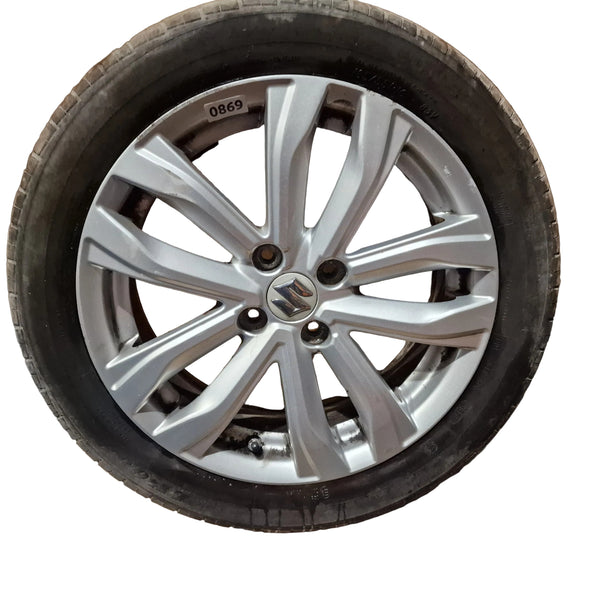 Suzuki Swift NZ Single Alloy Wheel & Tyre 185/55/16 * TPMS * 0869