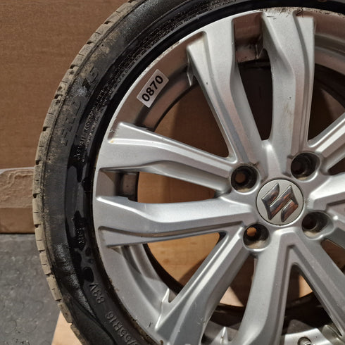 Suzuki Swift NZ Single Alloy Wheel & Tyre 185/55/16 * TPMS * 0870