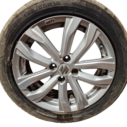 Suzuki Swift NZ Single Alloy Wheel & Tyre 185/55/16 * TPMS * 0871