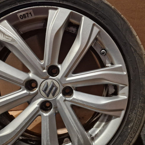 Suzuki Swift NZ Single Alloy Wheel & Tyre 185/55/16 * TPMS * 0871