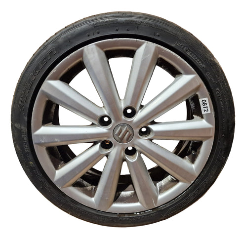 Suzuki Swift Sport ZC31S Single Alloy Wheel & Tyre 195/45/17 * 0872