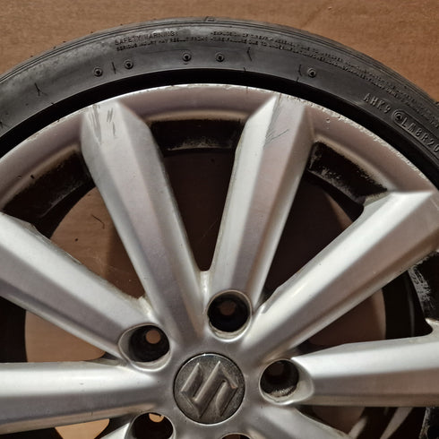 Suzuki Swift Sport ZC31S Single Alloy Wheel & Tyre 195/45/17 * 0872
