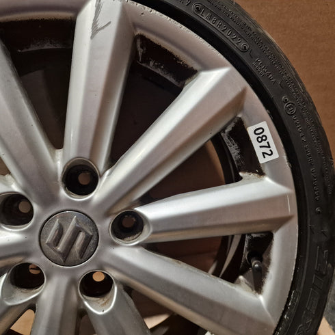 Suzuki Swift Sport ZC31S Single Alloy Wheel & Tyre 195/45/17 * 0872