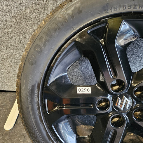 Suzuki Vitara S Single Alloy Wheel & Tyre 215/55/17 * TPMS * 0296