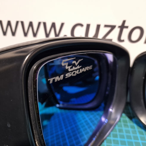 Suzuki Swift Sport ZC33S Wing Mirrors Power Fold * Carbon Covers * TM Square