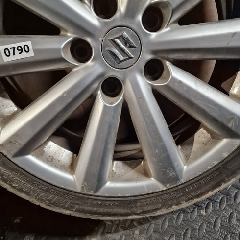 Suzuki Swift Sport ZC31S Single Alloy Wheel & Tyre 205/40/17 * 0790