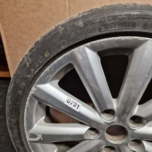 Suzuki Swift Sport ZC31S Single Alloy Wheel & Tyre 195/45/17 * 0791