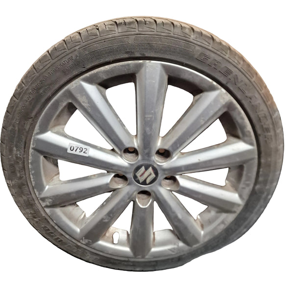 Suzuki Swift Sport ZC31S Single Alloy Wheel & Tyre 195/45/17 * 0792