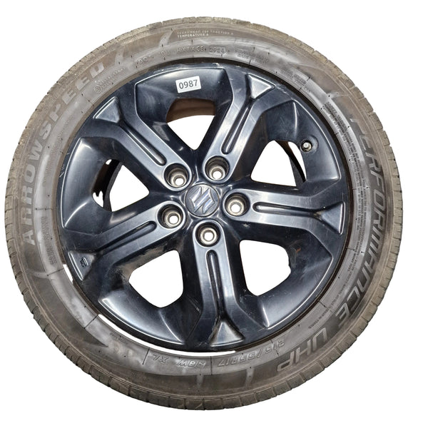 Suzuki Vitara S Single Alloy Wheel & Tyre 215/55/17 * TPMS * 0987
