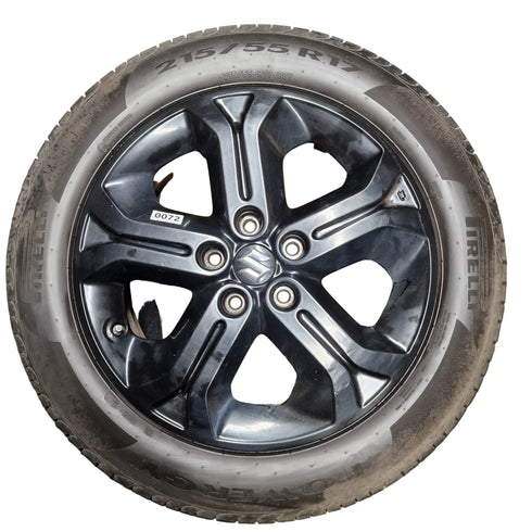 Suzuki Vitara S Single Alloy Wheel & Tyre 215/55/17 * TPMS * 0072