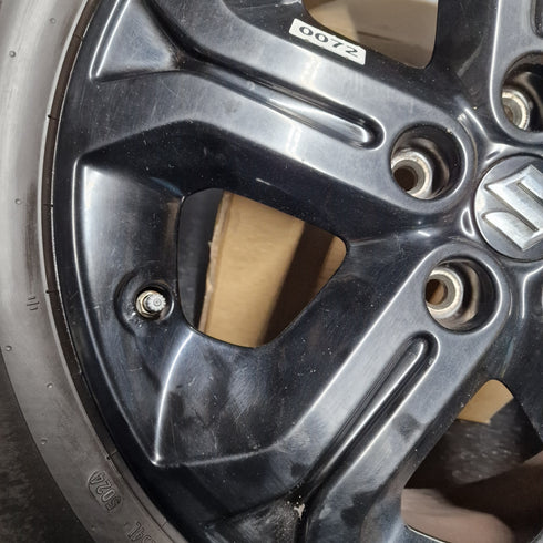 Suzuki Vitara S Single Alloy Wheel & Tyre 215/55/17 * TPMS * 0072