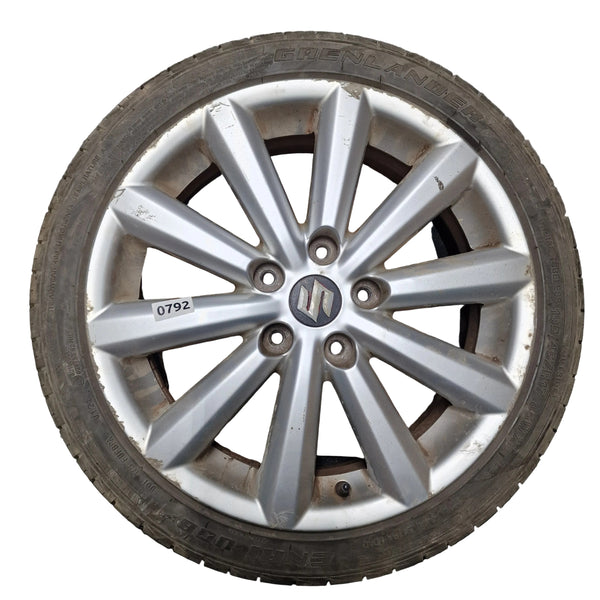 Suzuki Swift Sport ZC31S Single Alloy Wheel & Tyre 195/45/17 * 0792