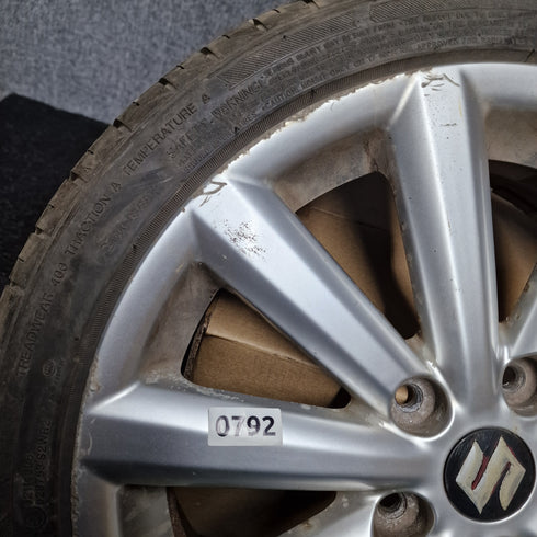 Suzuki Swift Sport ZC31S Single Alloy Wheel & Tyre 195/45/17 * 0792