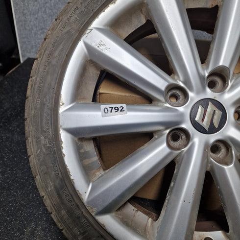 Suzuki Swift Sport ZC31S Single Alloy Wheel & Tyre 195/45/17 * 0792
